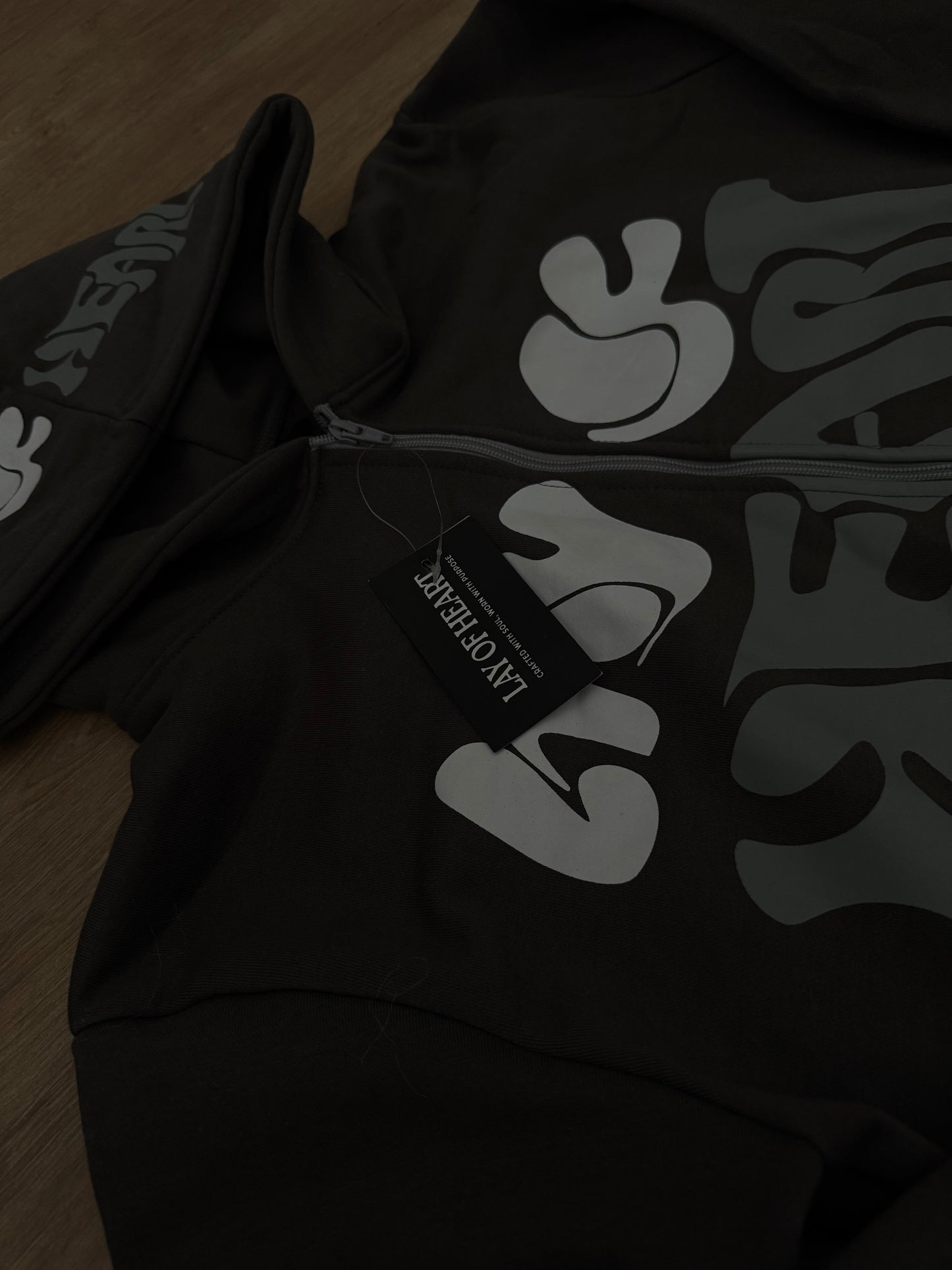 layofheart sweater (dark grey)